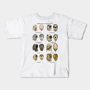 The Baldness Table Kids T-Shirt